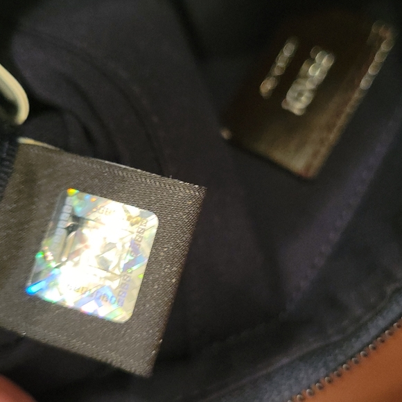 Dark Denim Fendi Flat Adjustable Strap Shoulder Bag - Picture 13 of 14